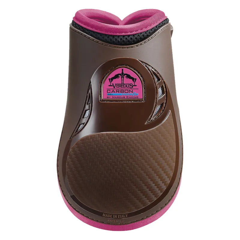 Veredus Carbon Gel Vento Fetlock Boots - Brown/Pink