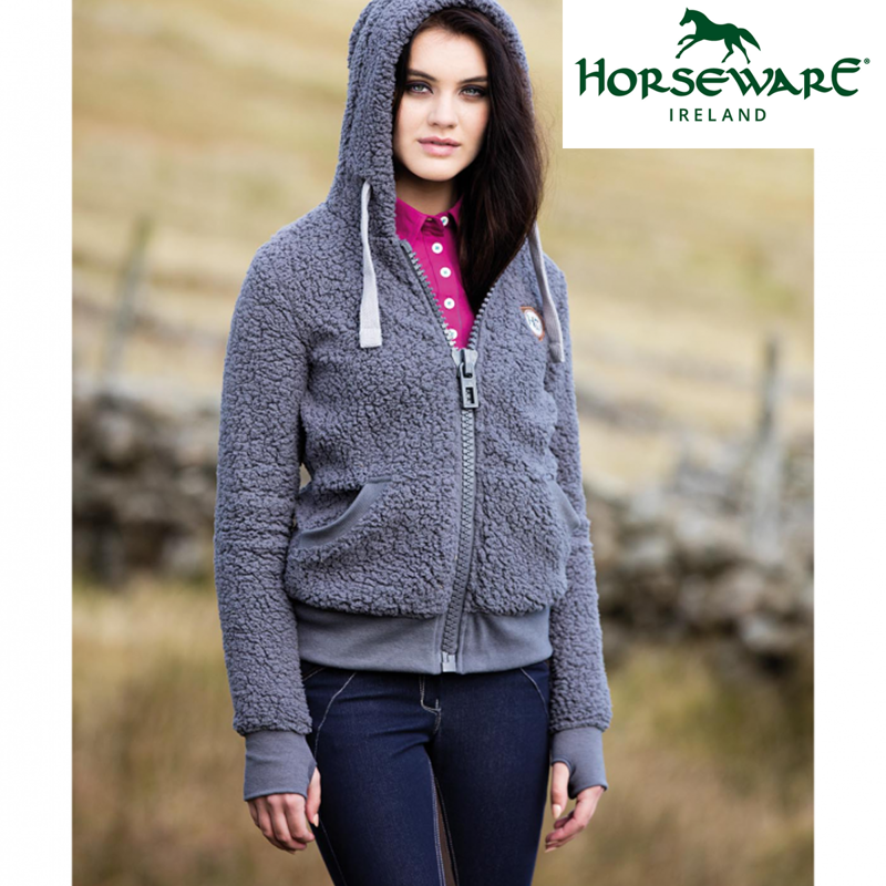 Horseware Fluffy Softie Ladies Fleece - Castle Rock-2