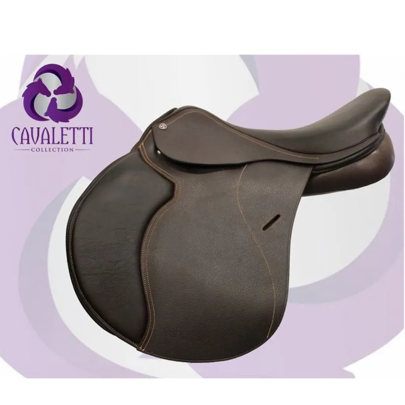 Cavaletti Collection Jump Saddle - Brown-3