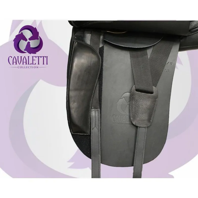 Cavaletti Collection Dressage Saddle - Black-2