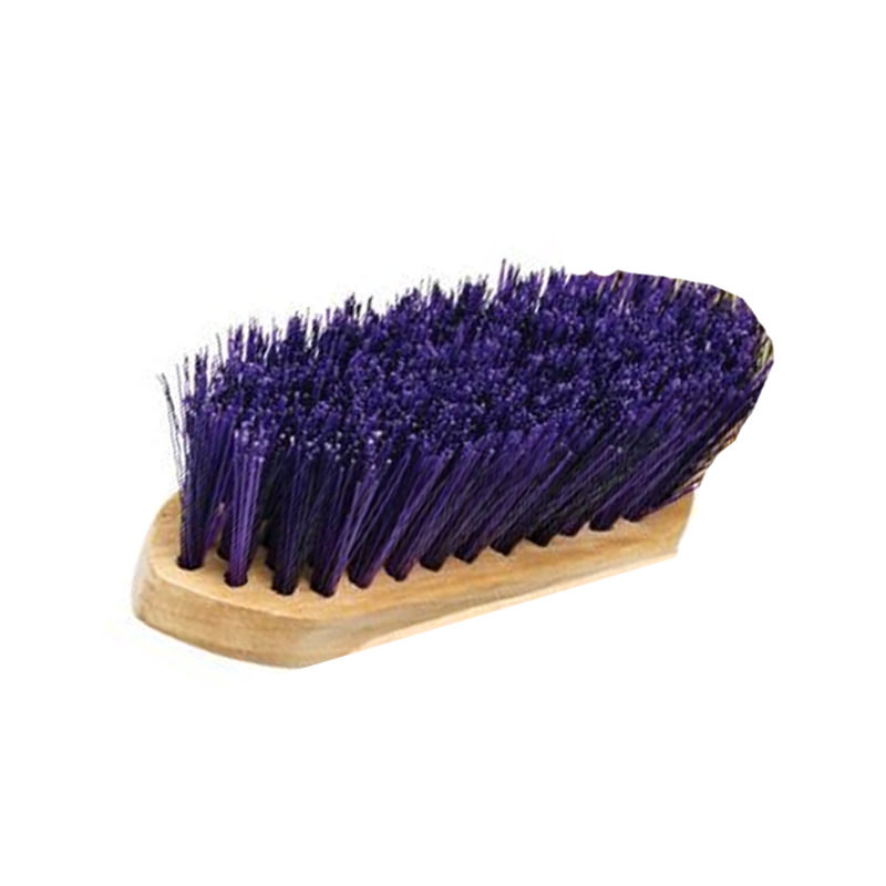 Cottage Craft Extra Small Dandy Brush - Navy Blue/Purple