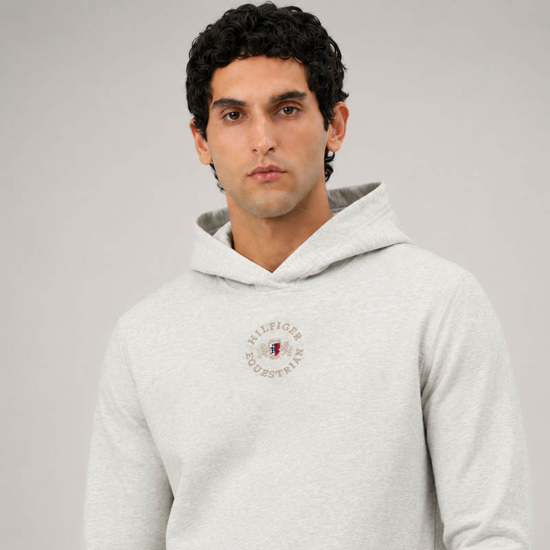 Tommy Hilfiger Unisex Grove Hoodie - Ecru-3