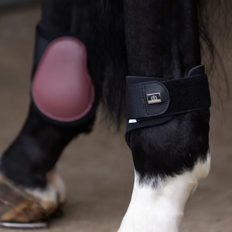 Imperial Riding Lovely Fetlock Boots - Dark Rosy-1