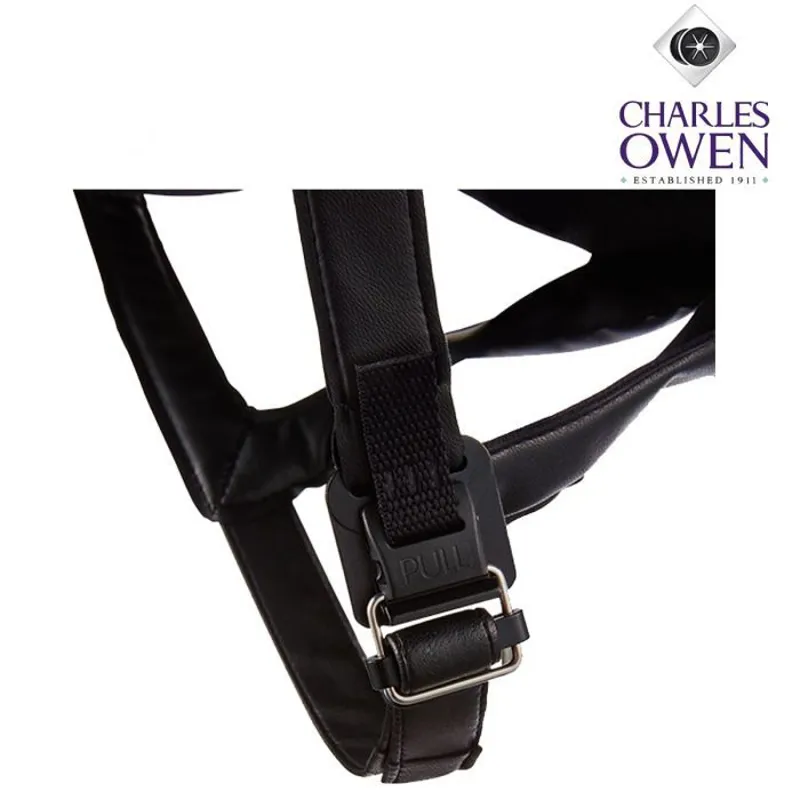 Charles Owen 4 Star Jockey Skull - Silver-1
