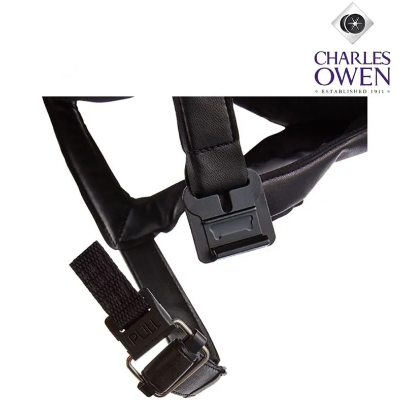 Charles Owen 4 Star Jockey Skull - Silver-2