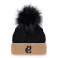 Holland Cooper Chelsea Merino Bobble Hat - Black