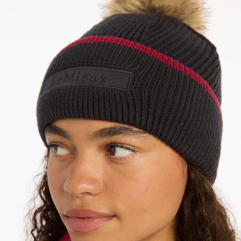 LeMieux Clara Cable Beanie - Cinder-5