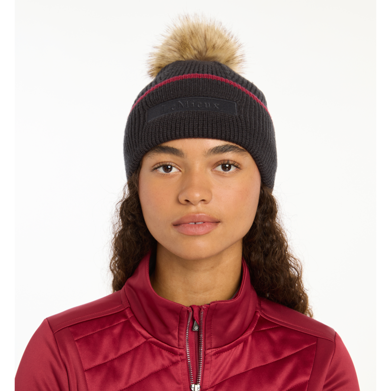 LeMieux Clara Cable Beanie - Cinder-1