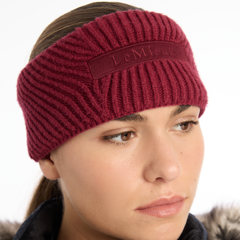 LeMieux Clara Cable Headband - Ember-4