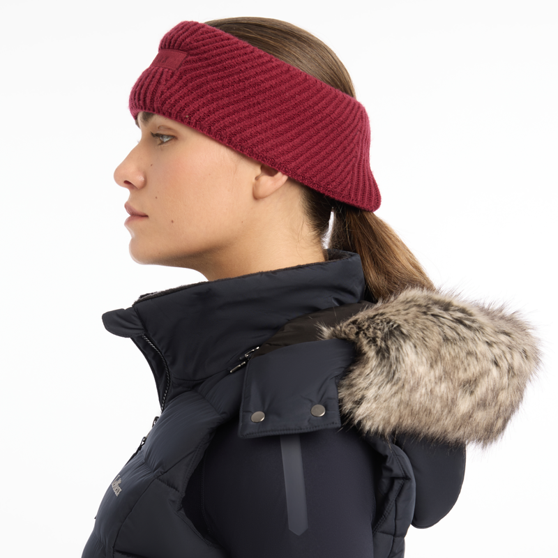 LeMieux Clara Cable Headband - Ember-3