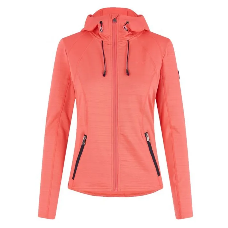 HV Polo Clarice Zip Hoody - Bright Coral