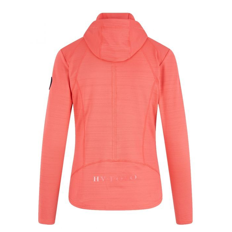 HV Polo Clarice Zip Hoody - Bright Coral-1