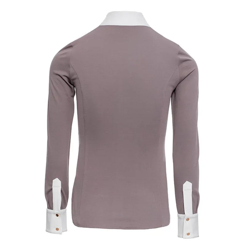 Horseware AA Clean Cool Fresh Ladies Competition Shirt - Antique Plum-1