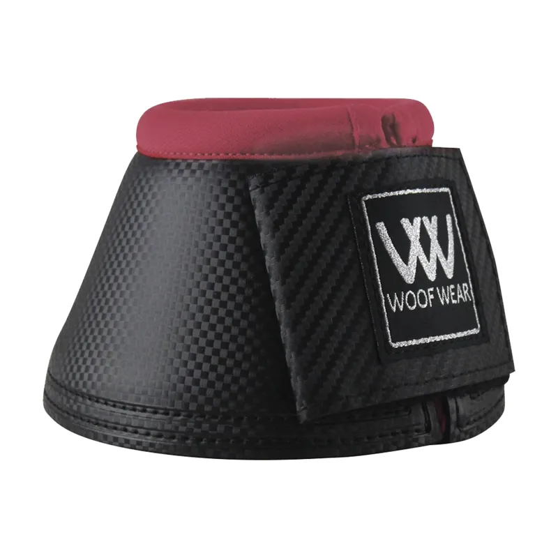 Woof Wear Pro Over Reach Boots - Black/Shiraz