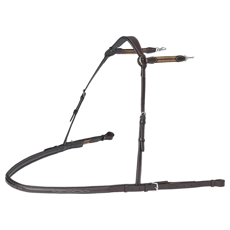 Prestige Elastic Collar Breastplate - Black