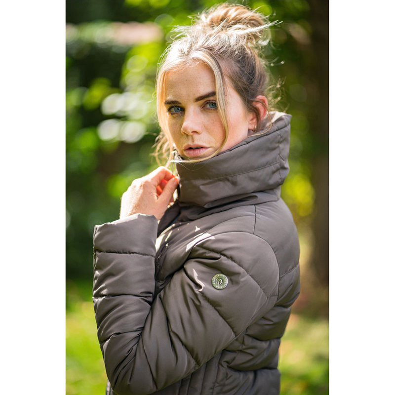 Coldstream Kimmerston Quilted Coat - Taupe-2