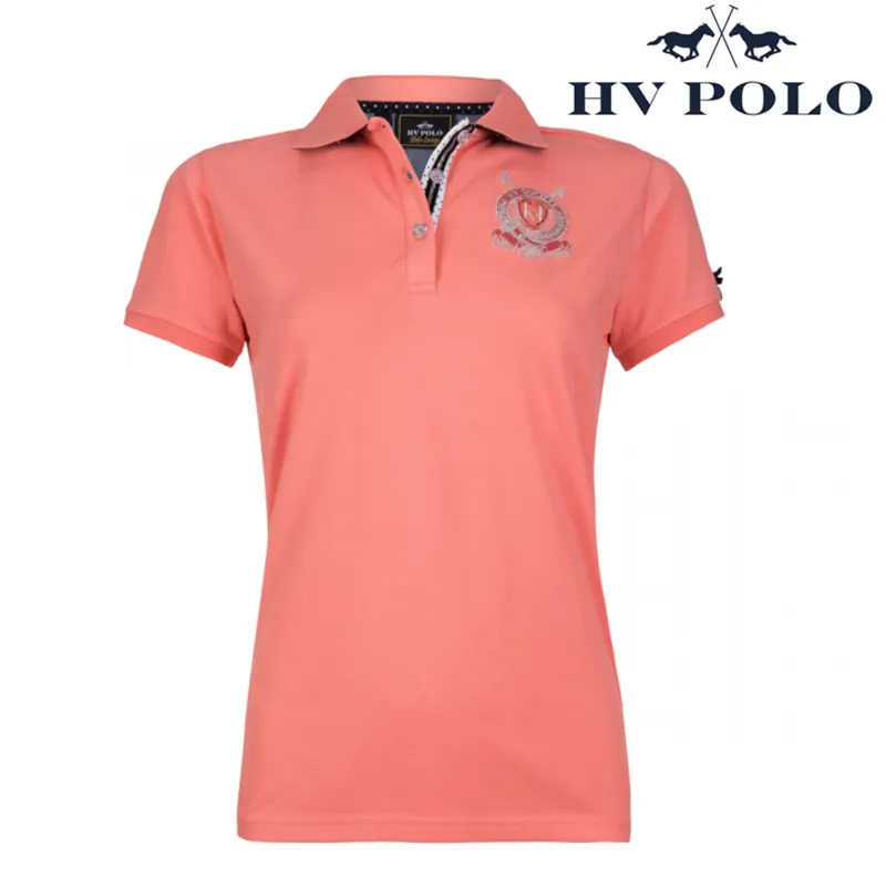 HV Polo Beil Ladies Polo Shirt - Coral Pink