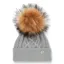 Holland Cooper Cortina Bobble Hat - Soft Grey