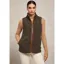 Holland Cooper Country Fleece Gilet - Khaki Borg