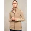 Holland Cooper Country Fleece Gilet - Natural Borg