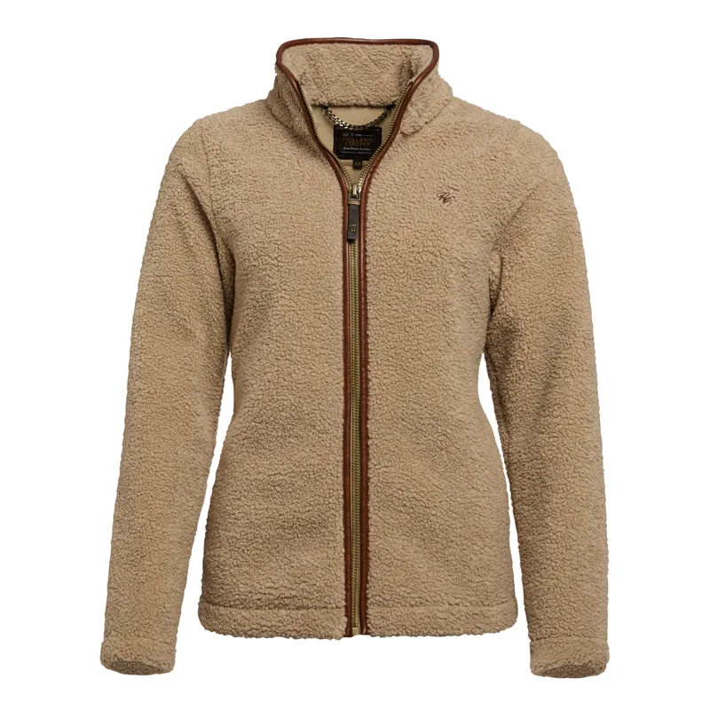 Holland Cooper Country Fleece Jacket - Natural Borg-6