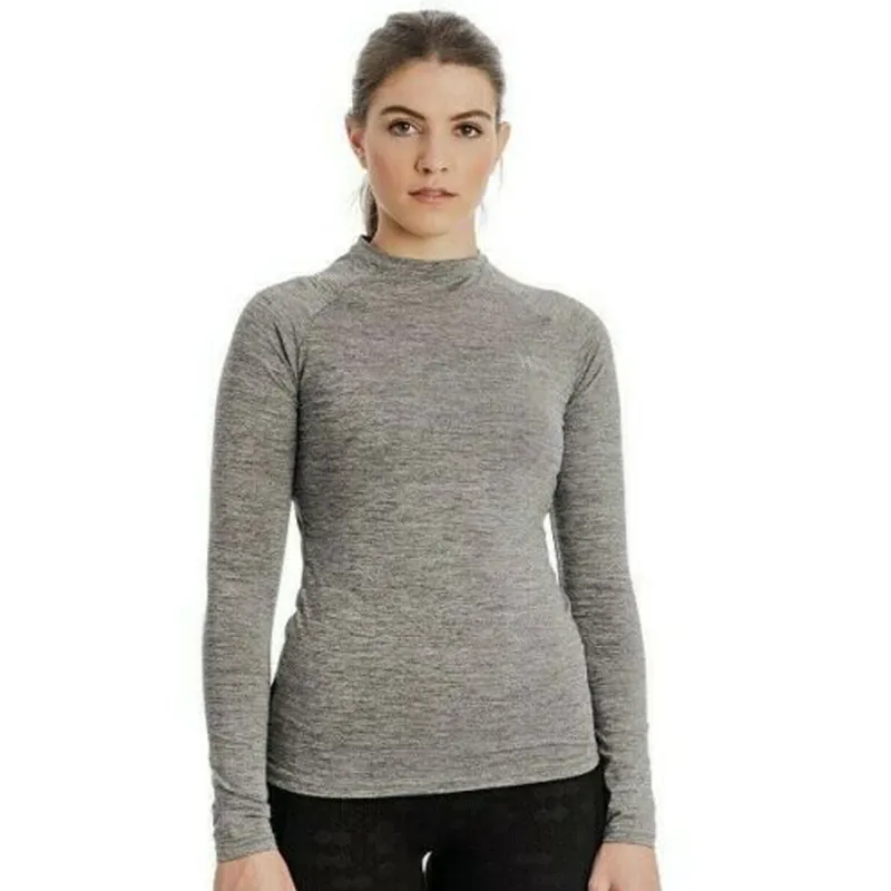  Horseware Ladies Crew Base Layer - Grey Melange