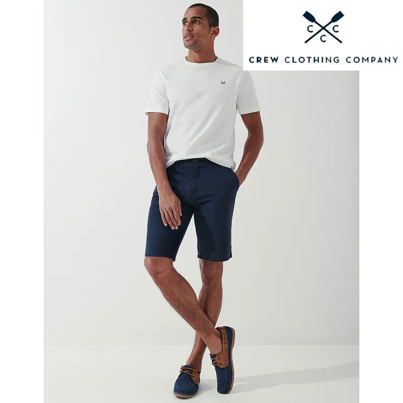 Crew Clothing Mens Bermuda Shorts - Navy