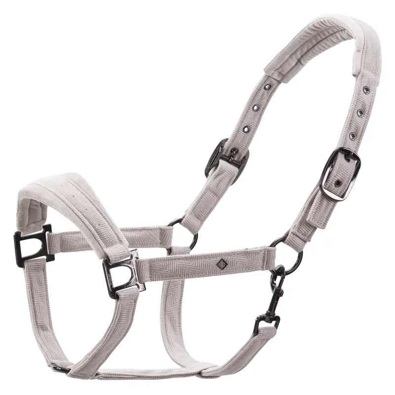 Imperial Riding Penny Herringbone Headcollar - Taupe-2