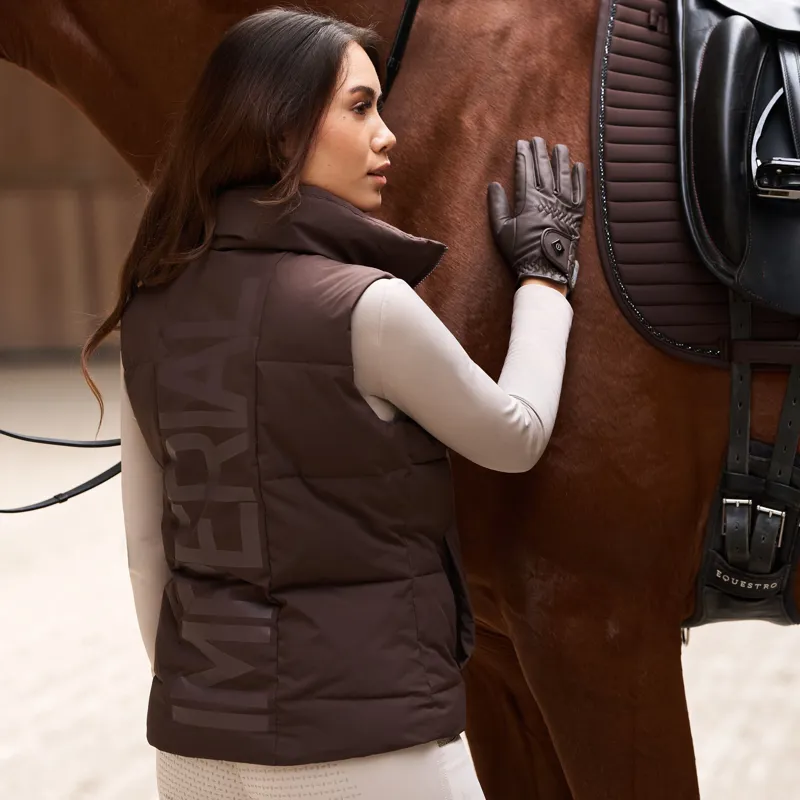 Imperial Riding Ladies Chica Bodywarmer - Chocolate-4