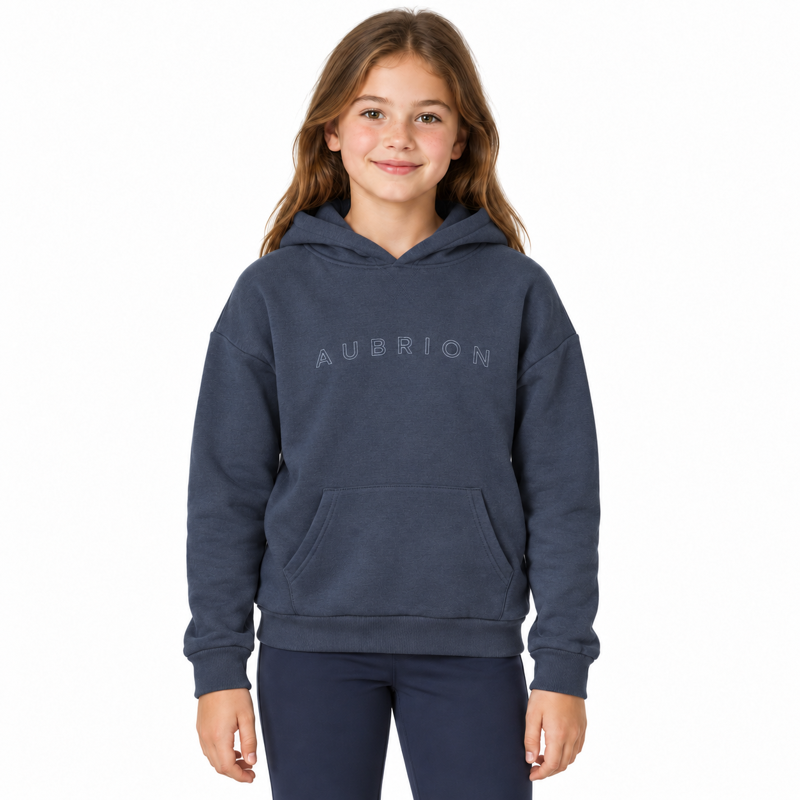 Aubrion Young Rider Serene Hoodie - Navy