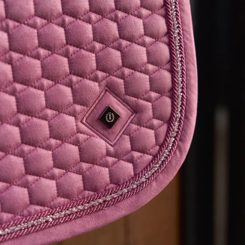 Imperial Riding Maria GP Saddlepad Full - Dark Mauve-3