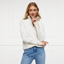 Holland Cooper Tori Half Zip Knit - Natural