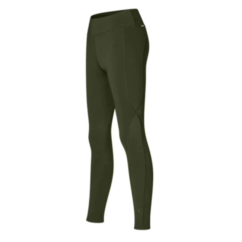 Kingsland KLVera Ladies K-Grip Tights - Green Beetle