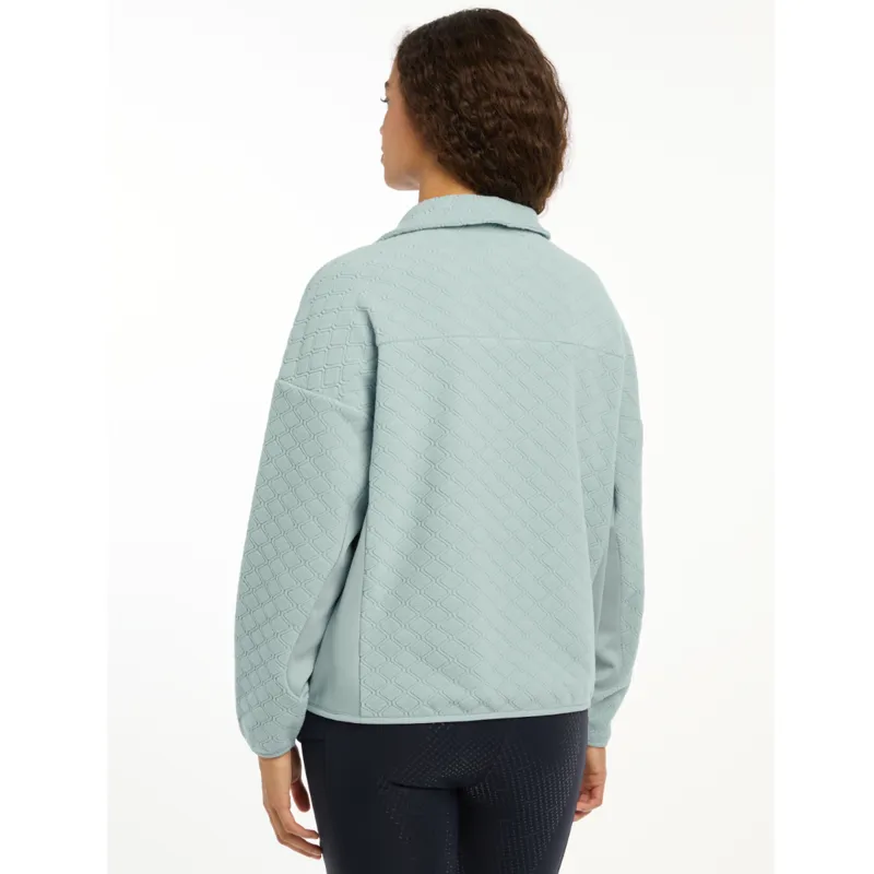 LeMieux Dana Quarter Zip Fleece - Glacier-4
