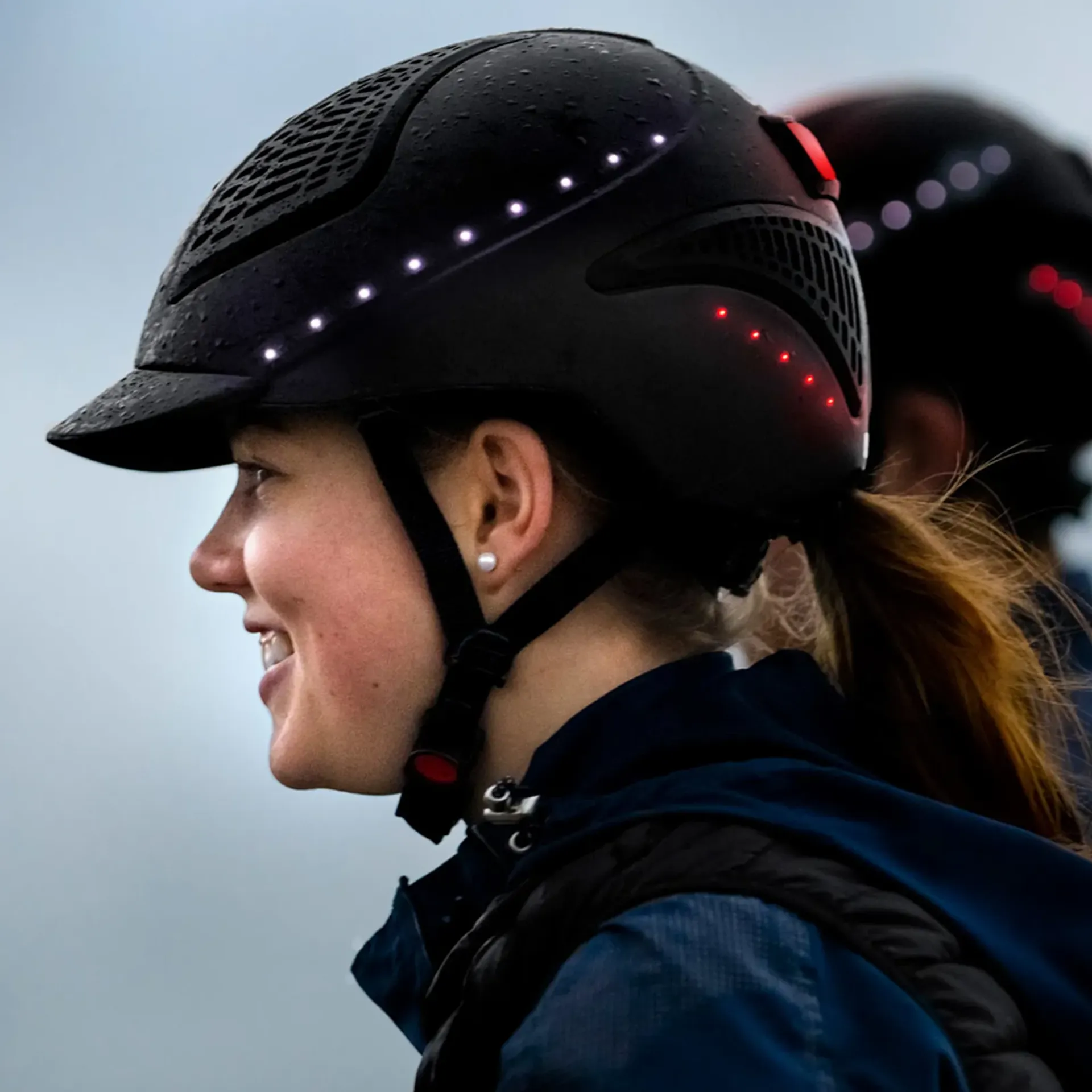 Pvc Riding Hat Day 22 - Uvex Exxential II LED Riding Hat - Anthracite Matt