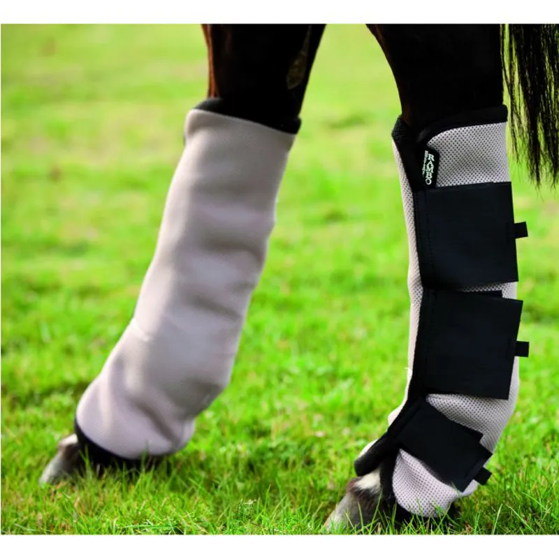 Rambo Airmesh Fly Boots with Vamoose - Oatmeal/Black-1