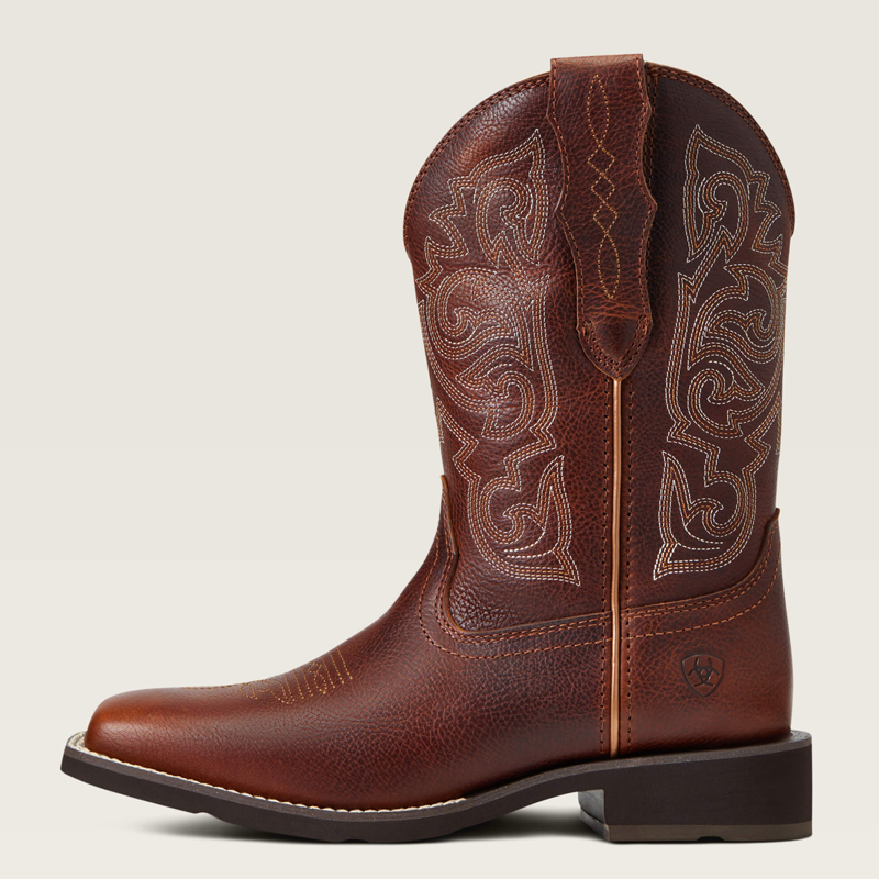 Ariat Women's Delilah StretchFit Western Boots - Spiced Cider-3