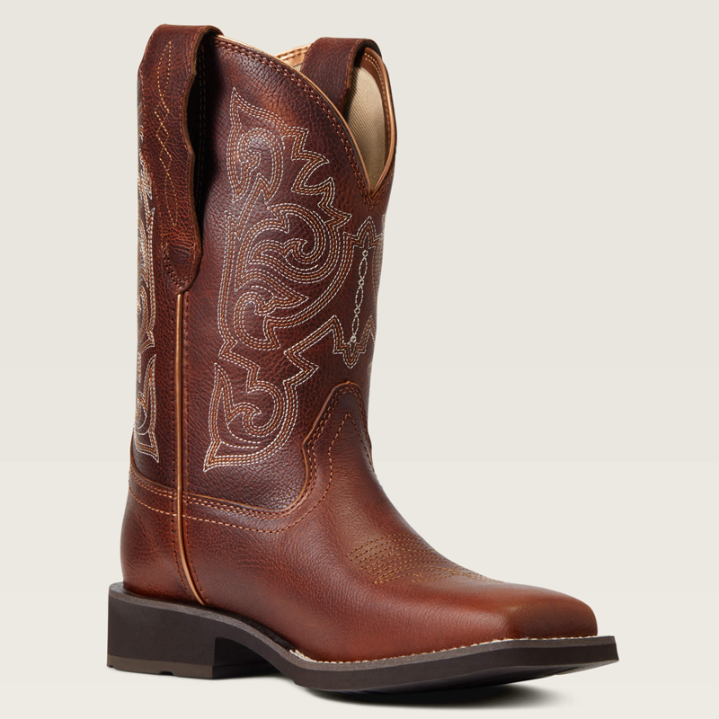 Ariat Women's Delilah StretchFit Western Boots - Spiced Cider-2