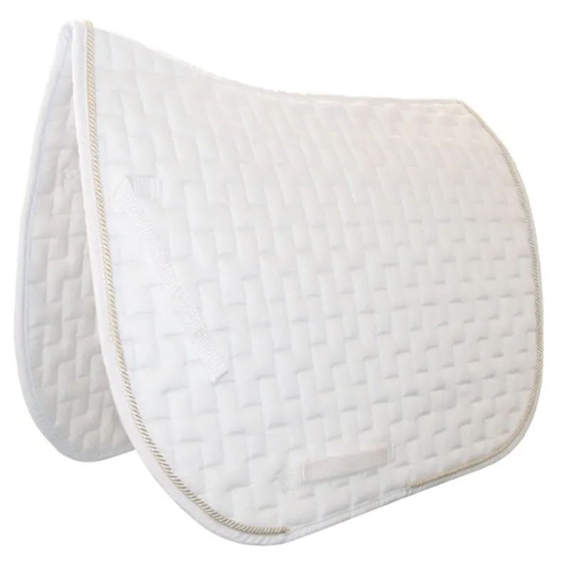 Mark Todd Deluxe Dressage Saddlepad - White