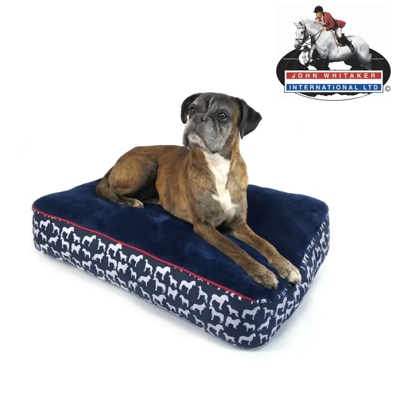 John Whitaker Stanbury Dog Pillow - Navy