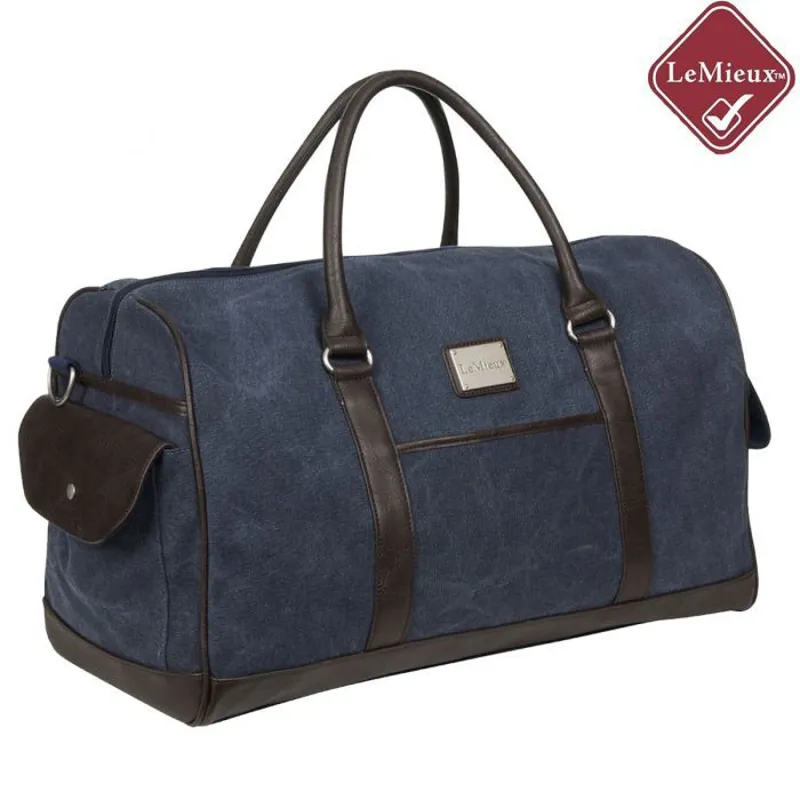 LeMieux Luxury Canvas Duffle Bag - Navy