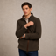 Holland Cooper Men's Country Fleece Jacket - Khaki
