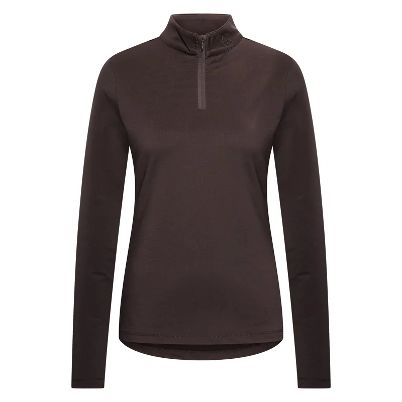 Imperial Riding Ladies Jamy Top - Chocolate-1