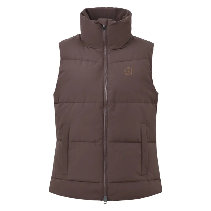 Imperial Riding Ladies Chica Bodywarmer - Chocolate-1