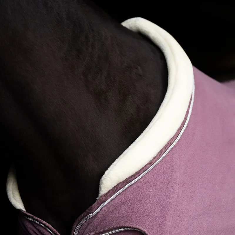 Imperial Riding Essential Fleece Rug - Mauve-2