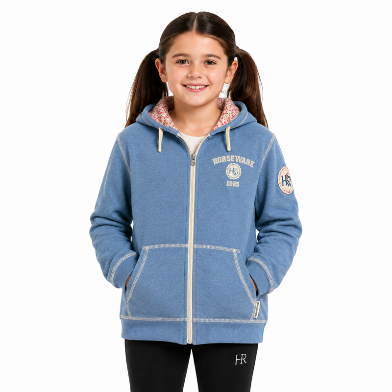 Horseware Kids Hoody - Parisian Blue