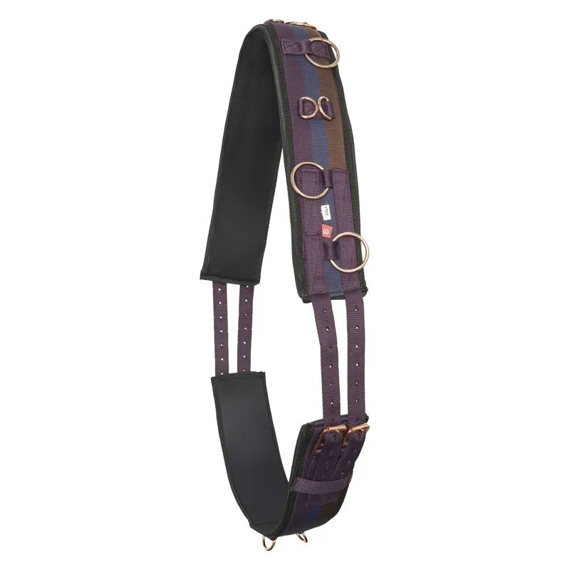 Imperial Riding Deluxe Extra Lunging Girth - Multi Bordeaux