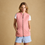 Joules Ladies Minx Showerproof Diamond Quilted Gilet - Pink