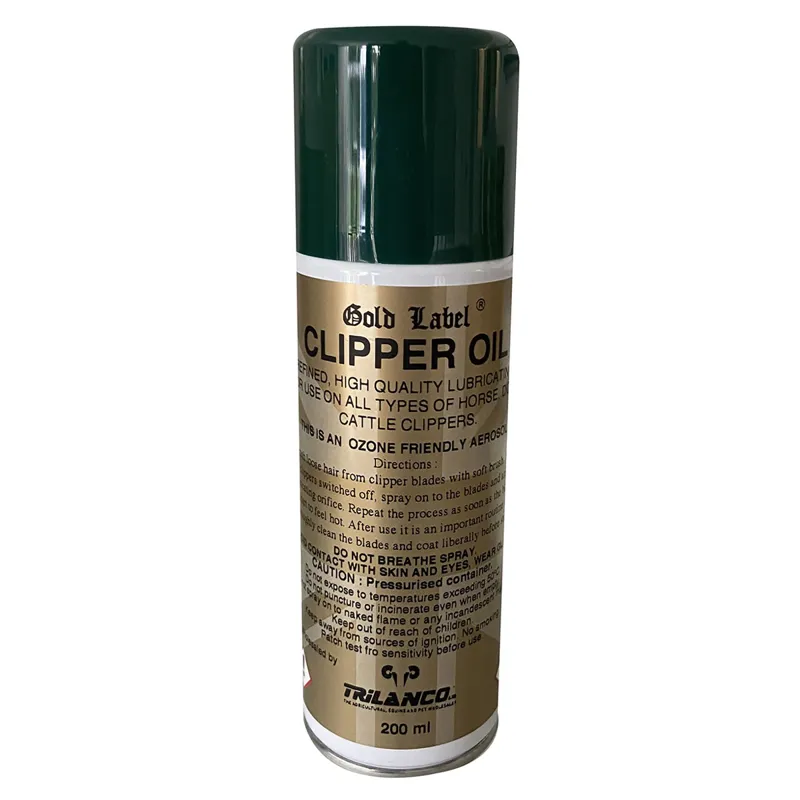 Gold Label Clipper Oil Aerosol - 200ml