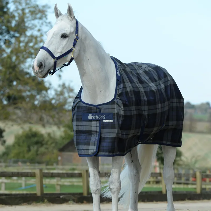 Bucas Celtic Stable Mediumweight Stable Rug - Tartan-1